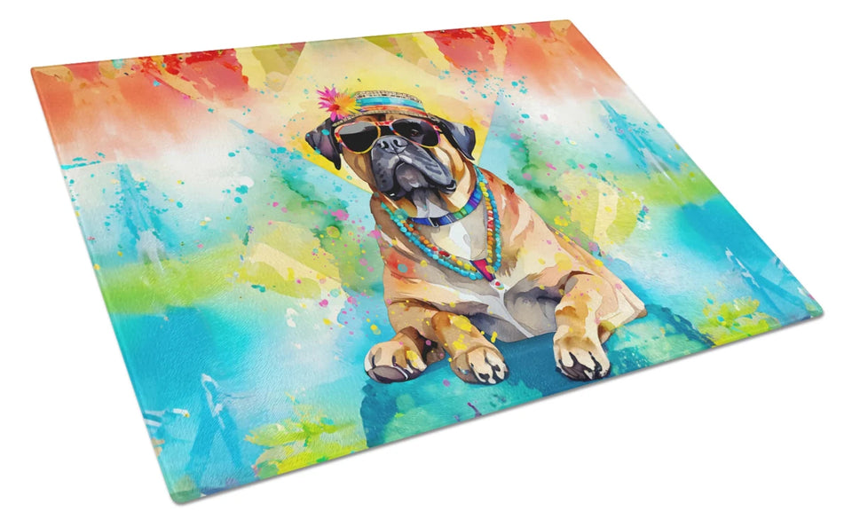 Hippie Dawg Glass Cutting Board - Large, Cavalier spaniel 2483, view 36