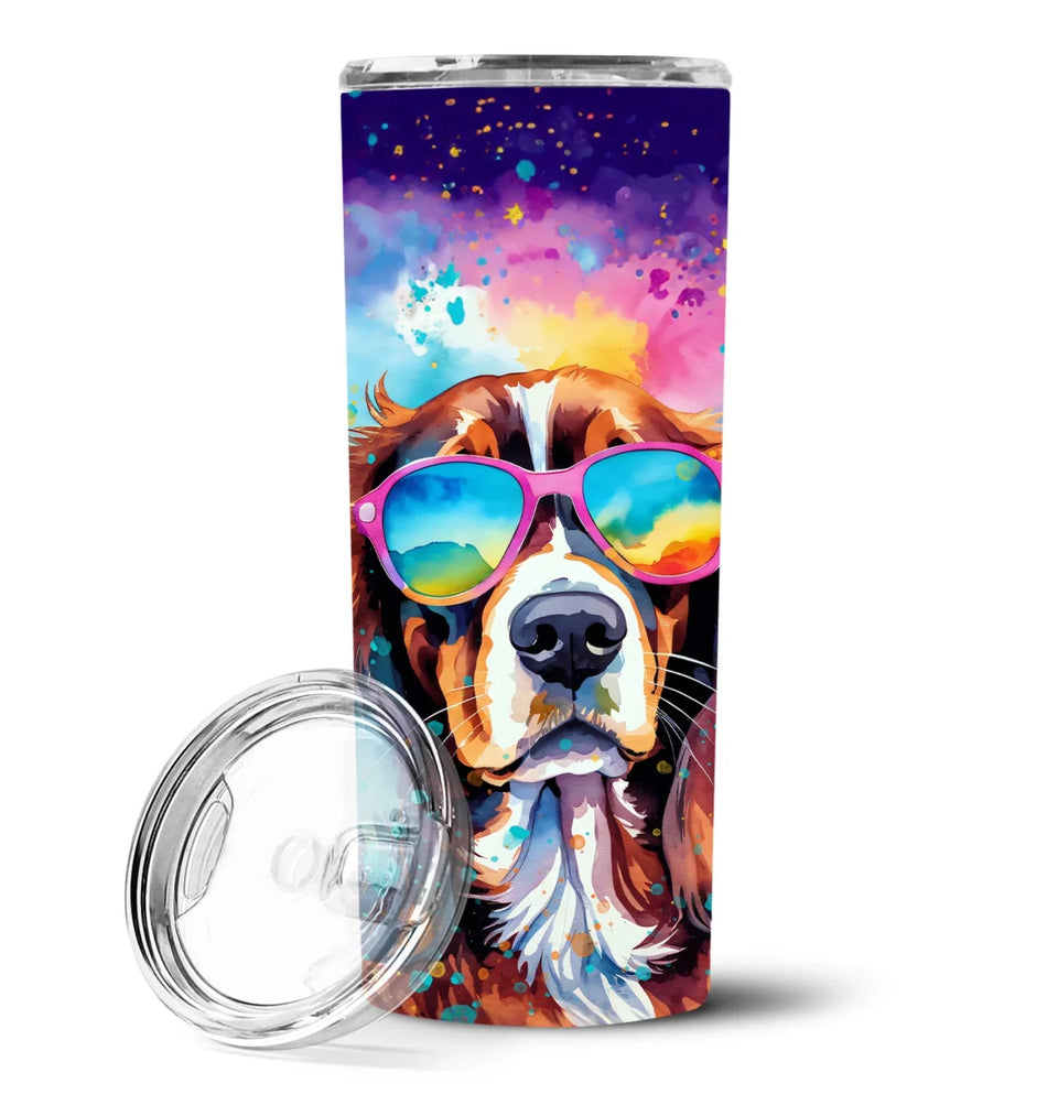 Pet Lover Stainless Steel Tumbler, 20 oz, Cavalier Spaniel Hippie Dawg-194030819609/Cavalier spaniel 2484, view 38