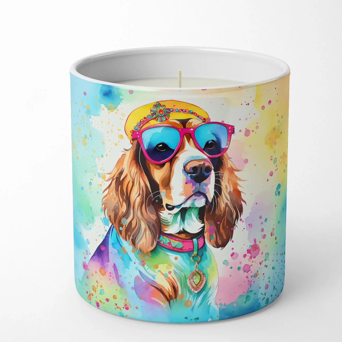 Hippie Dawg Decorative Soy Candle - Size: 10 OZ | Pack Of: 1 | Collection name: Hippie dawg - Pets Perfect