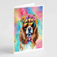 Hippie Dawg Greeting Cards - Size: 5X7 | Pack Of: 1 | Collection name: Hippie dawg - Pets Perfect