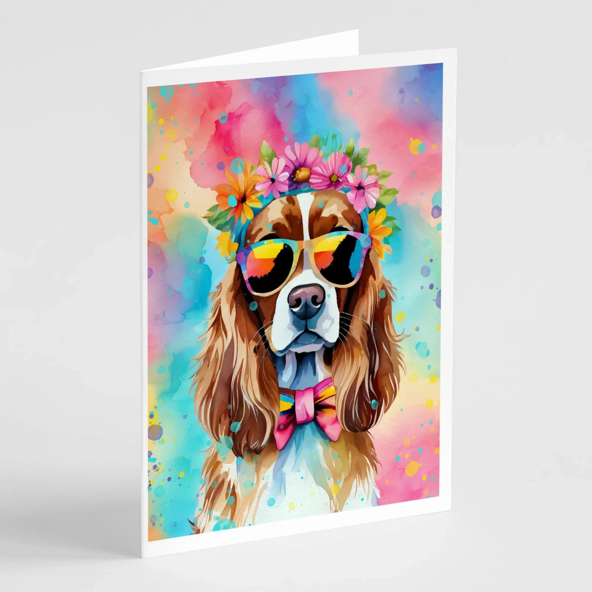 Hippie Dawg Greeting Cards - Size: 5X7 | Pack Of: 1 | Collection name: Hippie dawg - Pets Perfect