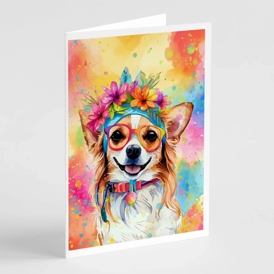 Hippie Dawg Greeting Cards - 5 x 7, Chihuahua 2489, view 42