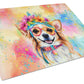 Hippie Dawg Glass Cutting Board - Size: LARGE | Pack Of: 1 | Collection name: Hippie dawg - Pets Perfect