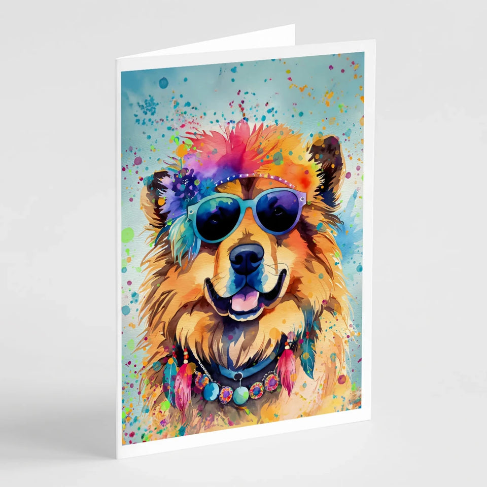 Hippie Dawg Greeting Cards - 5 x 7, Cocker spaniel 2492, view 45