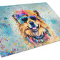 Hippie Dawg Glass Cutting Board - Size: LARGE | Pack Of: 1 | Collection name: Hippie dawg - Pets Perfect