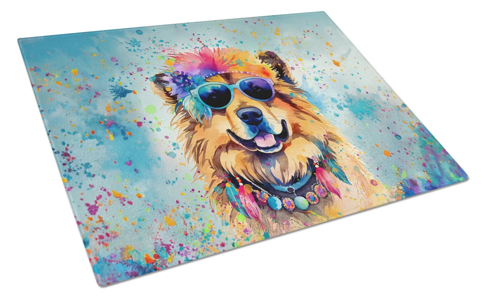 Hippie Dawg Glass Cutting Board - Large, Cocker spaniel 2492, view 45