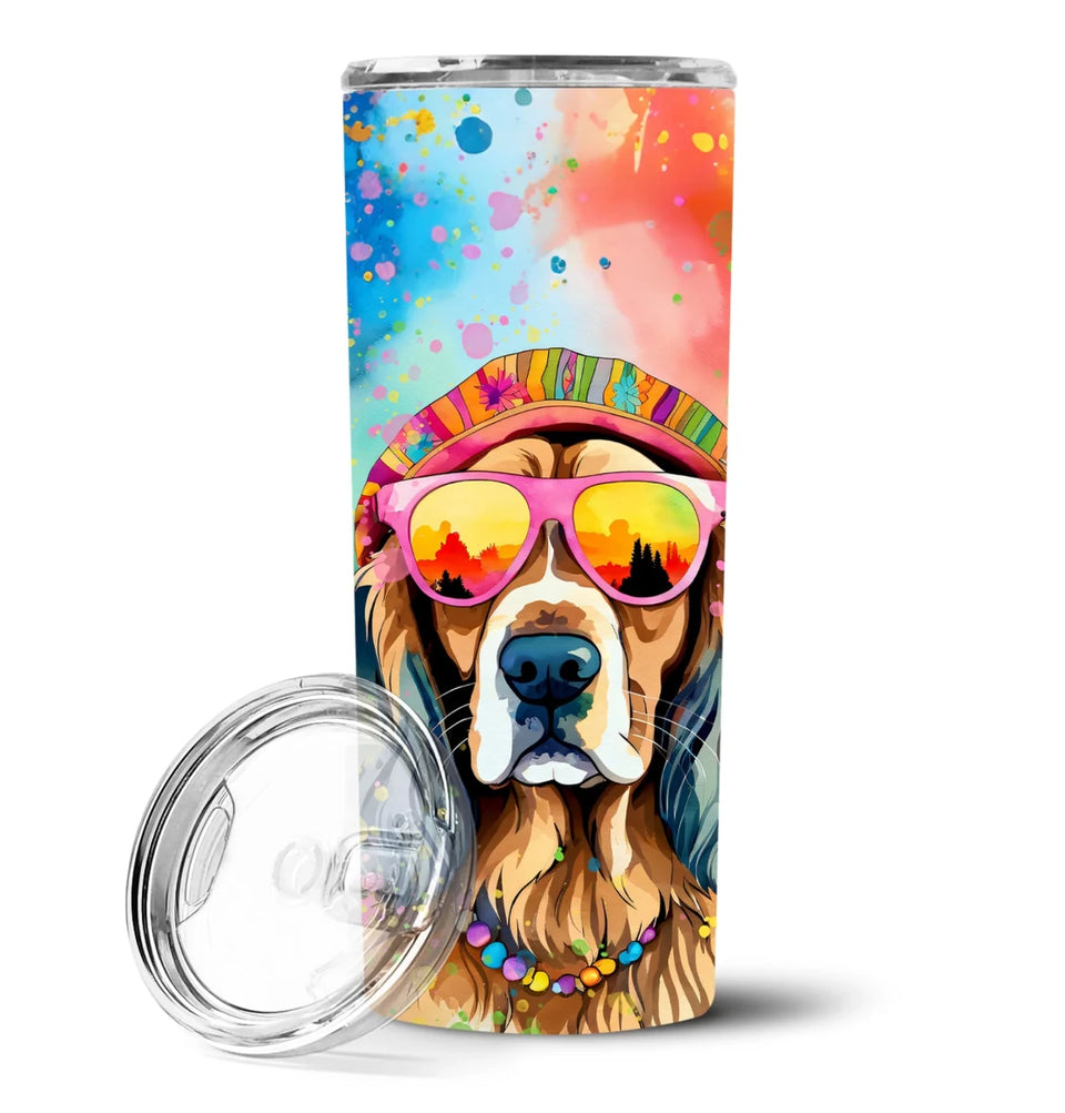 Pet Lover Stainless Steel Tumbler, 20 oz, Cocker Spaniel Hippie Dawg-194030819692/Cocker spaniel 2493, view 52