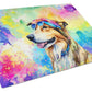 Hippie Dawg Glass Cutting Board - Size: LARGE | Pack Of: 1 | Collection name: Hippie dawg - Pets Perfect
