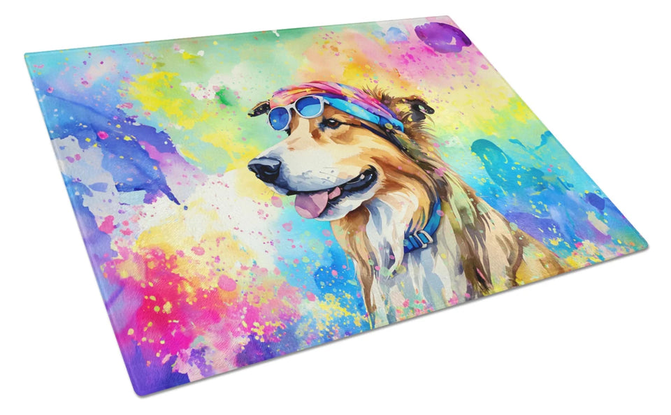 Hippie Dawg Glass Cutting Board - Large, Corgi 2495, view 48