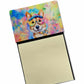 Paw Print Sticky Notes - Adhesive Note Pads for Dog and Cat Lovers - Pack Of: 1 | Collection name: Hippie dawg - Pets Perfect