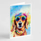 Hippie Dawg Greeting Cards - Size: 5X7 | Pack Of: 1 | Collection name: Hippie dawg - Pets Perfect
