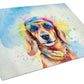 Hippie Dawg Glass Cutting Board - Size: LARGE | Pack Of: 1 | Collection name: Hippie dawg - Pets Perfect