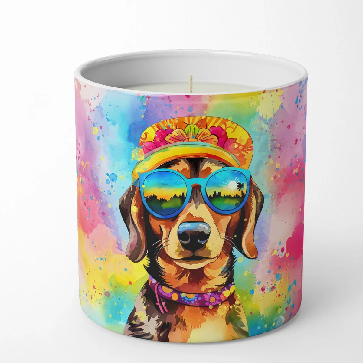 Hippie Dawg Decorative Soy Candle - Size: 10 OZ | Pack Of: 1 | Collection name: Hippie dawg - Pets Perfect
