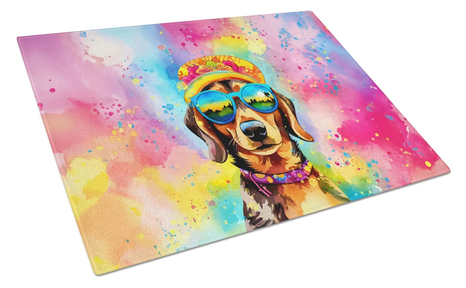 Hippie Dawg Glass Cutting Board - Large, Dalmatian 2500, view 53