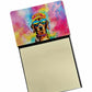 Paw Print Sticky Notes - Adhesive Note Pads for Dog and Cat Lovers - Pack Of: 1 | Collection name: Hippie dawg - Pets Perfect