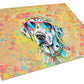 Hippie Dawg Glass Cutting Board - Size: LARGE | Pack Of: 1 | Collection name: Hippie dawg - Pets Perfect