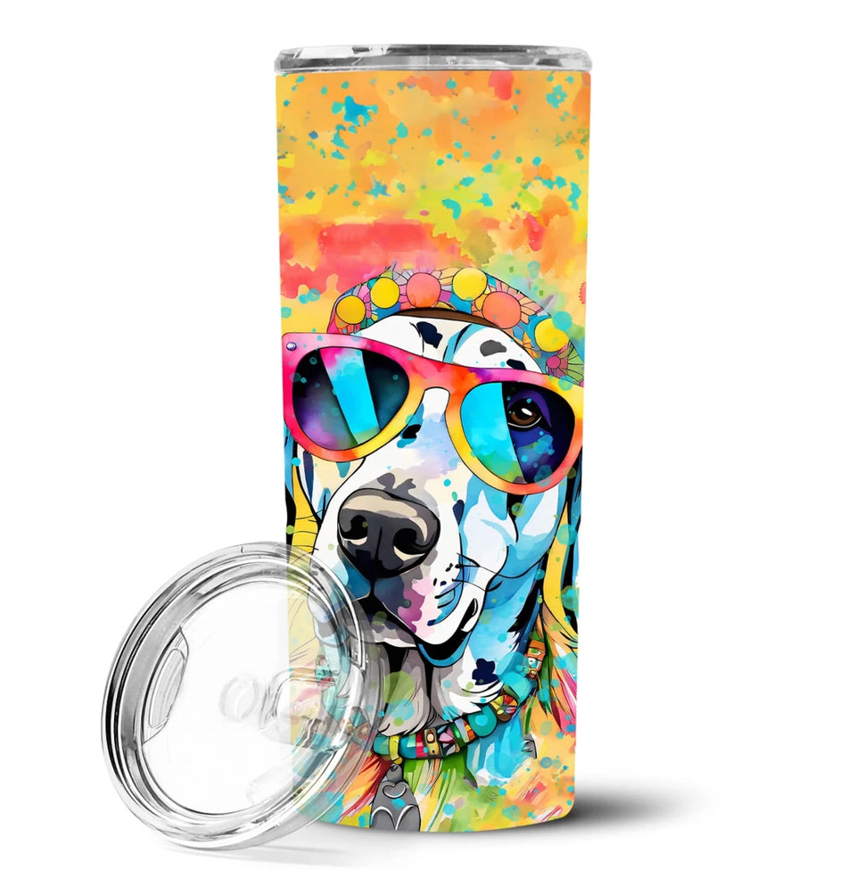 Pet Lover Stainless Steel Tumbler, 20 oz, Dalmatian Hippie Dawg-194030819777/Dalmatian 2501, view 60