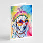 Hippie Dawg Greeting Cards - Size: 5X7 | Pack Of: 1 | Collection name: Hippie dawg - Pets Perfect