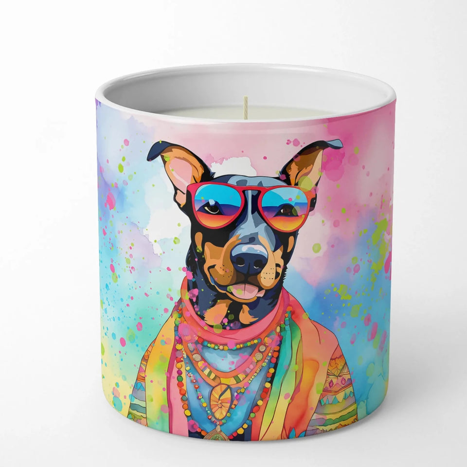 Hippie Dawg Decorative Soy Candle - 10 oz, 194030821169/Doberman pinscher 2503, view 56