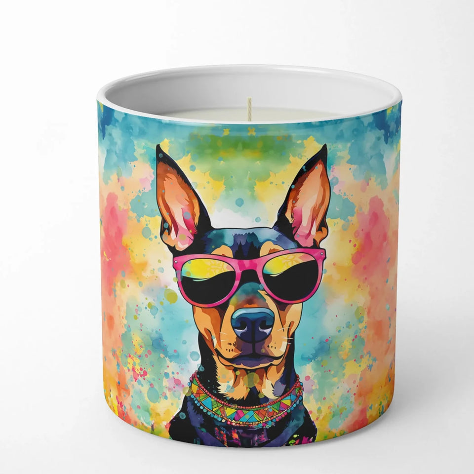 Hippie Dawg Decorative Soy Candle - 10 oz, 194030821176/Doberman pinscher 2504, view 57