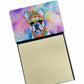 Paw Print Sticky Notes - Adhesive Note Pads for Dog and Cat Lovers - Pack Of: 1 | Collection name: Hippie dawg - Pets Perfect