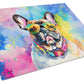Hippie Dawg Glass Cutting Board - Size: LARGE | Pack Of: 1 | Collection name: Hippie dawg - Pets Perfect