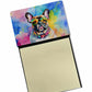 Paw Print Sticky Notes - Adhesive Note Pads for Dog and Cat Lovers - Pack Of: 1 | Collection name: Hippie dawg - Pets Perfect