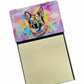 Paw Print Sticky Notes - Adhesive Note Pads for Dog and Cat Lovers - Pack Of: 1 | Collection name: Hippie dawg - Pets Perfect