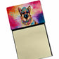 Paw Print Sticky Notes - Adhesive Note Pads for Dog and Cat Lovers - Pack Of: 1 | Collection name: Hippie dawg - Pets Perfect