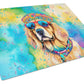 Hippie Dawg Glass Cutting Board - Size: LARGE | Pack Of: 1 | Collection name: Hippie dawg - Pets Perfect