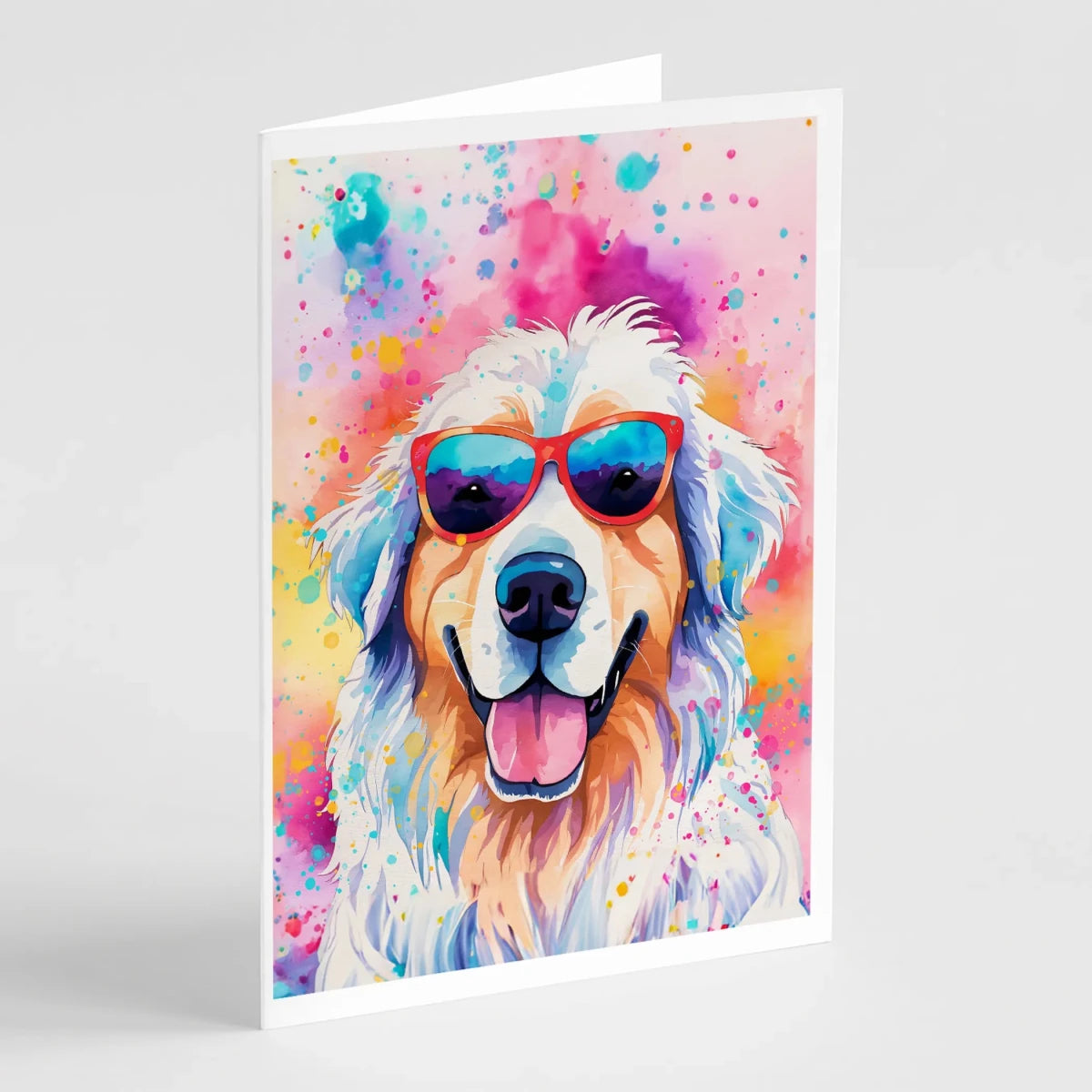 Hippie Dawg Greeting Cards - Size: 5X7 | Pack Of: 1 | Collection name: Hippie dawg - Pets Perfect