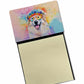 Paw Print Sticky Notes - Adhesive Note Pads for Dog and Cat Lovers - Pack Of: 1 | Collection name: Hippie dawg - Pets Perfect