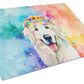 Hippie Dawg Glass Cutting Board - Size: LARGE | Pack Of: 1 | Collection name: Hippie dawg - Pets Perfect