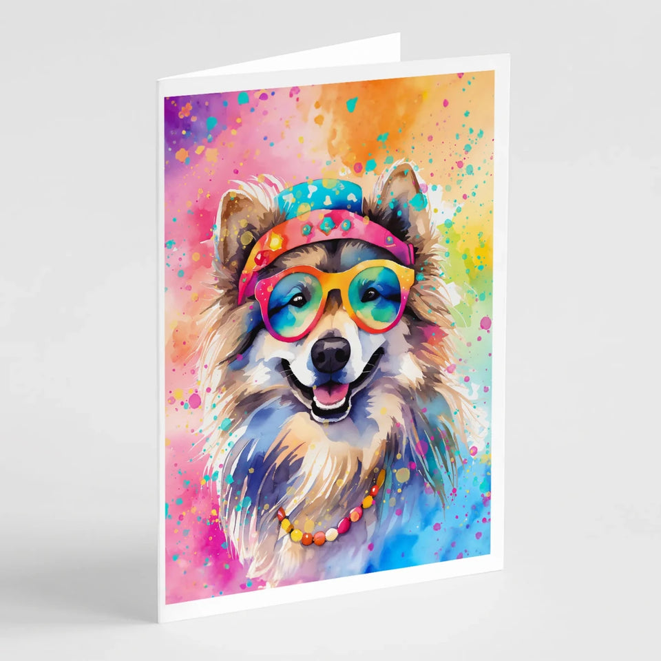 Hippie Dawg Greeting Cards - 5 x 7, Labrador black 2520, view 73
