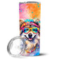 Pet Lover Stainless Steel Tumbler - 20 oz Insulated Travel Cup for Dog and Cat Owners - Size: 20 OZ | Pack Of: 1 | Collection name: Hippie dawg - Pets Perfect
