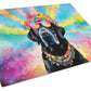 Hippie Dawg Glass Cutting Board - Size: LARGE | Pack Of: 1 | Collection name: Hippie dawg - Pets Perfect