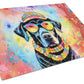 Hippie Dawg Glass Cutting Board - Size: LARGE | Pack Of: 1 | Collection name: Hippie dawg - Pets Perfect