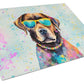 Hippie Dawg Glass Cutting Board - Size: LARGE | Pack Of: 1 | Collection name: Hippie dawg - Pets Perfect