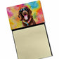 Paw Print Sticky Notes - Adhesive Note Pads for Dog and Cat Lovers - Pack Of: 1 | Collection name: Hippie dawg - Pets Perfect
