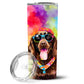 Pet Lover Stainless Steel Tumbler - 20 oz Insulated Travel Cup for Dog and Cat Owners - Size: 20 OZ | Pack Of: 1 | Collection name: Hippie dawg - Pets Perfect