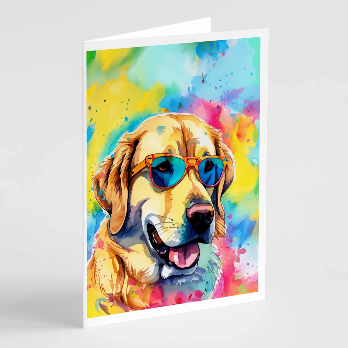 Hippie Dawg Greeting Cards - Size: 5X7 | Pack Of: 1 | Collection name: Hippie dawg - Pets Perfect