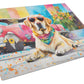 Hippie Dawg Glass Cutting Board - Size: LARGE | Pack Of: 1 | Collection name: Hippie dawg - Pets Perfect