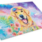 Hippie Dawg Glass Cutting Board - Size: LARGE | Pack Of: 1 | Collection name: Hippie dawg - Pets Perfect