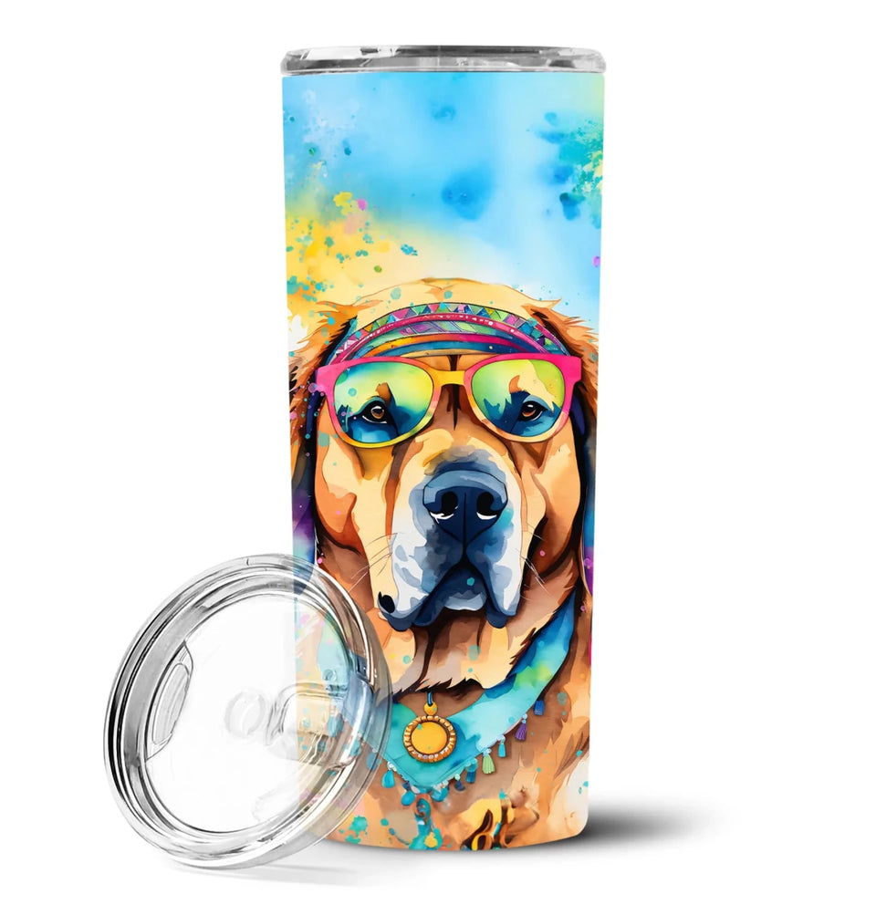 Pet Lover Stainless Steel Tumbler, 20 oz, Mastiff Hippie Dawg-194030820094/Mastiff 2533, view 82