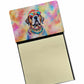 Paw Print Sticky Notes - Adhesive Note Pads for Dog and Cat Lovers - Pack Of: 1 | Collection name: Hippie dawg - Pets Perfect