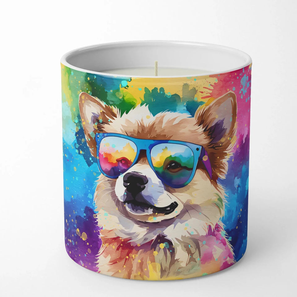 Hippie Dawg Decorative Soy Candle - 10 oz, 194030821510/Pomeranian 2538, view 91