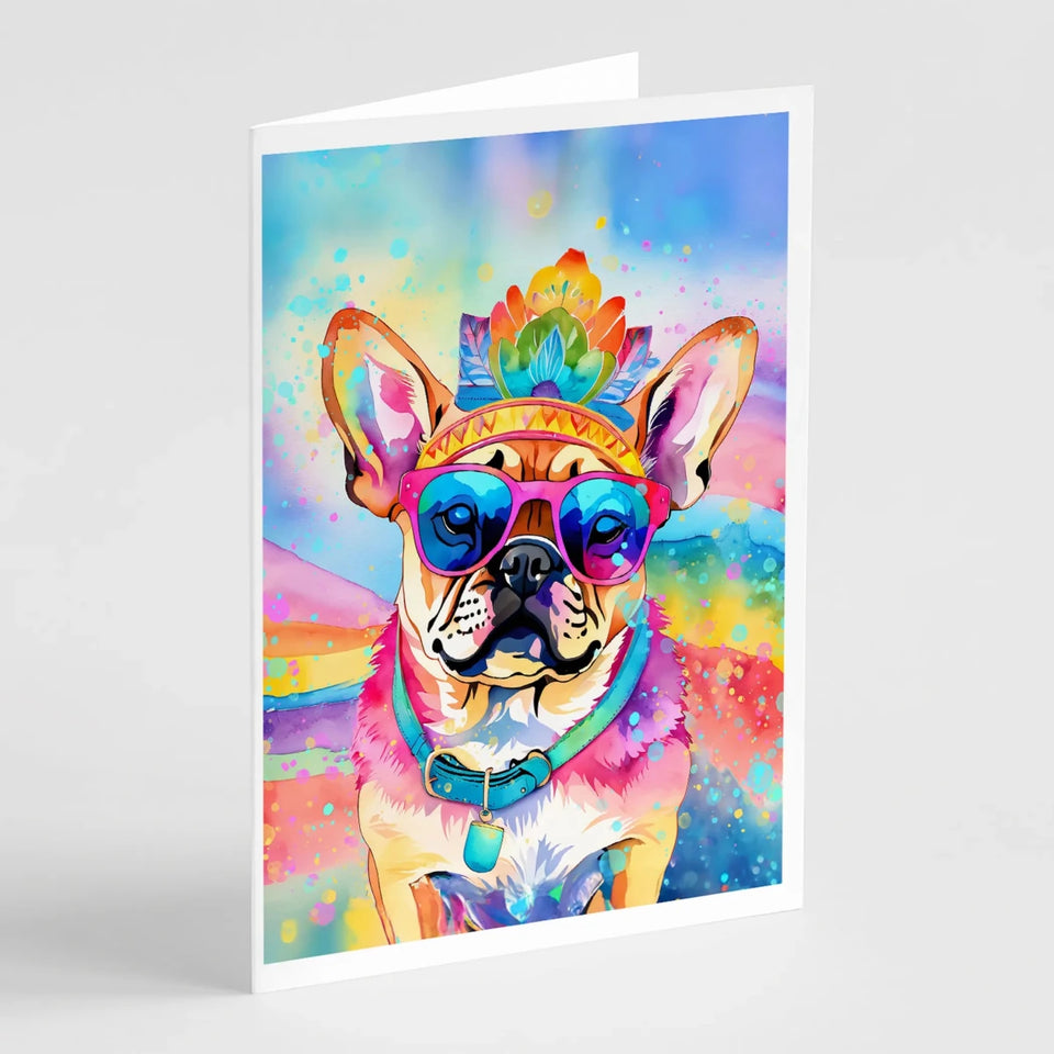 Hippie Dawg Greeting Cards - 5 x 7, Rottweiler 2547, view 100