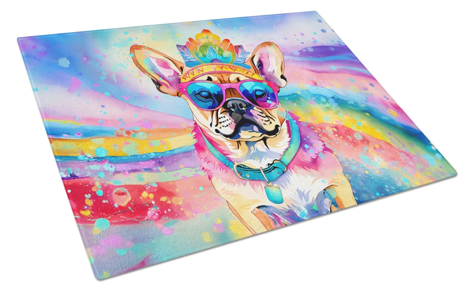 Hippie Dawg Glass Cutting Board - Large, Rottweiler 2547, view 100