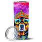 Pet Lover Stainless Steel Tumbler - 20 oz Insulated Travel Cup for Dog and Cat Owners - Size: 20 OZ | Pack Of: 1 | Collection name: Hippie dawg - Pets Perfect