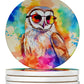 Hippie Animals Large Sandstone Coasters - Pets Perfect